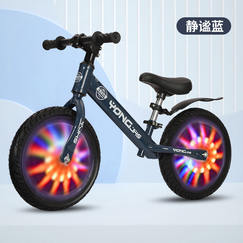 Coche de equilibrio scooter de 12 pulgadas bicicleta de 14 pulgadas sin pedal coche de juguete coche de equilibrio para hombres y mujeres 7 - 12 años