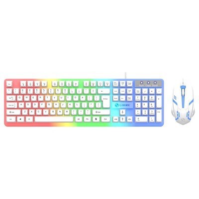Aoc km100機械手触り有線キーボードマウスセットキーマウス携帯usbパソコン静音聴風|undefined