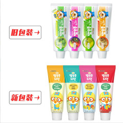 Korean Bororo Fruit-flavored Toothpaste, Bolele Children's Toothpaste, Pineapple, Cantaloupe, Apple Toothpaste