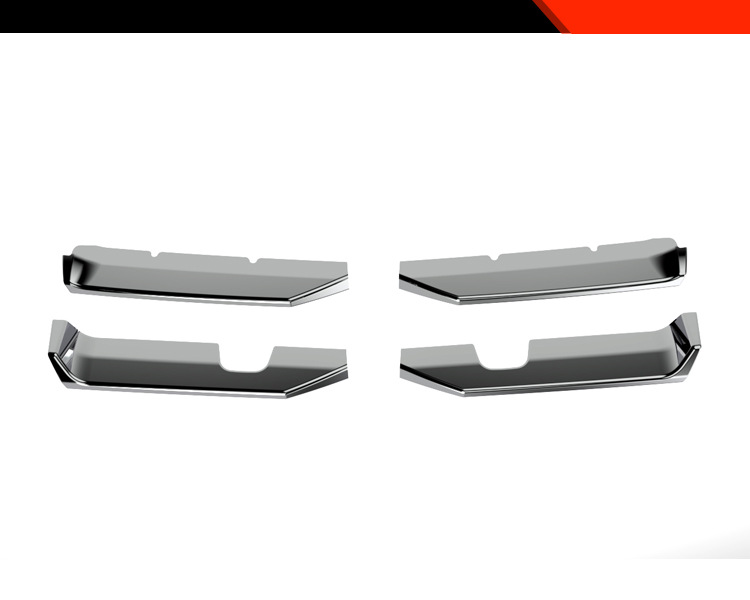 Suitable for Nissan 25 Patrol Armada Y63 Modified Front Bumper Lower Grille Electroplated Decorative Bright Strip