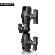 跨境品质多关节调节连杆臂兼容1.5寸球头工业电脑支架三关节连杆