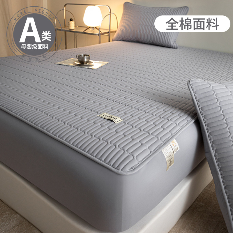 Sombrilla de cama algodón algodón acolchado funda de cama sábana cubierta protectora de colchón Simmons nueva temporada universal