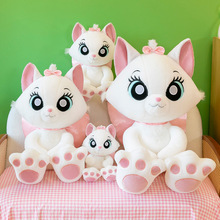 玛丽猫公仔毛绒玩具可爱小猫咪跨境玩偶布娃娃安抚礼物外贸批发