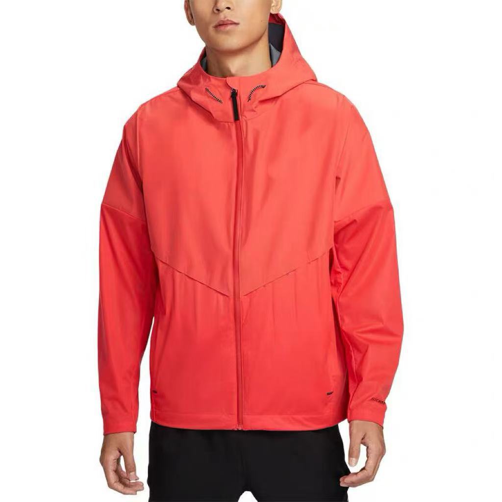 Spring and Summer Men's Hooded Sun Protection Jacket with Hook Fasteners, Quick-Dry, Versatile Outdoor Uv Protection Breathable Thin Coat Cross-Border
