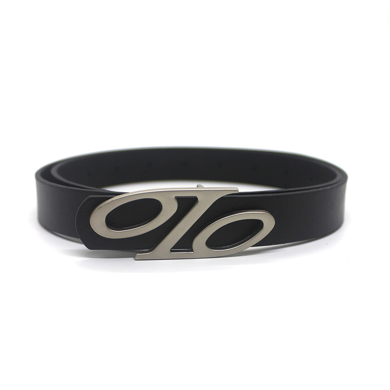 Trendy New Three-Dimensional Percentage Buckle Fashion Belt Women's Jeans Dress Accessories All-Match Personalized Belt