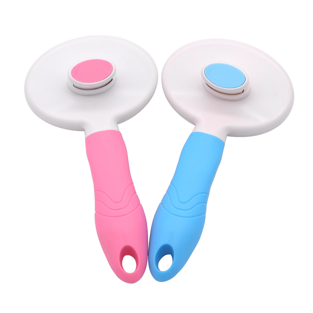 Peine para mascotas, peine, peine para gatos, artefacto de peine, cepillo de masaje para pelaje flotante, peine de aguja para pelaje de perro, peine autolimpiante