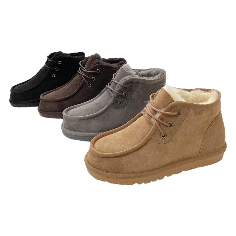 Новая овечья меха в одном сапоги