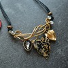 Brand fashionable necklace, chain for key bag , suitable for import, simple and elegant design, European style