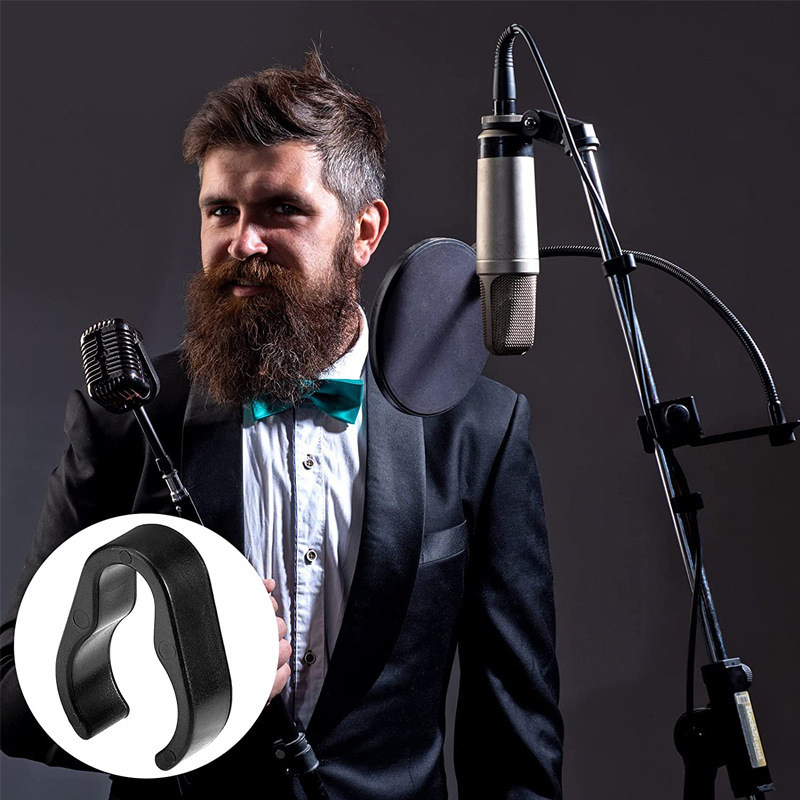 Lecote LKT-G3 microphone microphone bracket cable clip audio cable clip buckle can be used for 15 tubes, 20 tubes, and 25 tubes