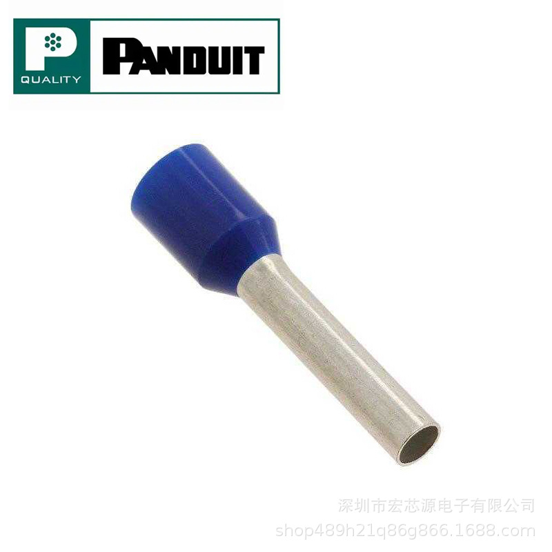 Panduit原装FSD80-12-D接线端子 单线14AWG 蓝色