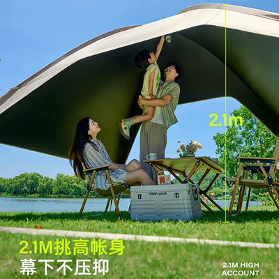 Vinyl canopy tent for outdoor Avtomobil yan çətirləri