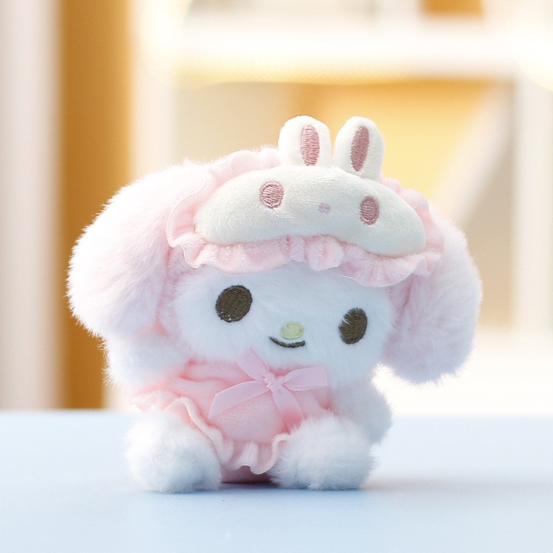 Kurome Melody Canela Perro Japonés Internet Celebridad Peluche Muñeca Sanrio Muñeca Colgante Venta al por mayor