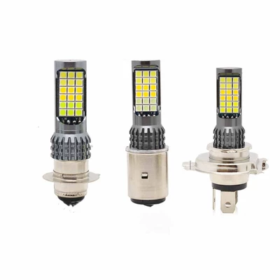 LED headlights double three-color | Motorcycle headlights, headlights