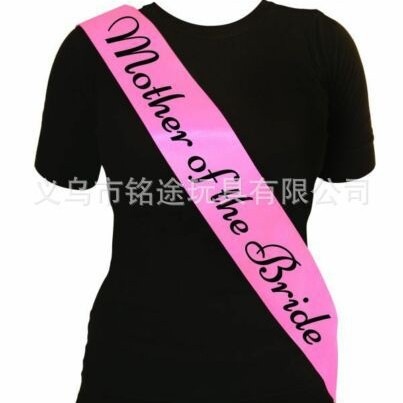 Correa de hombro nupcial novia para ser correa de hombro bronceado letras de oro despedida de soltero cinturón ceremonial fiesta de cumpleaños