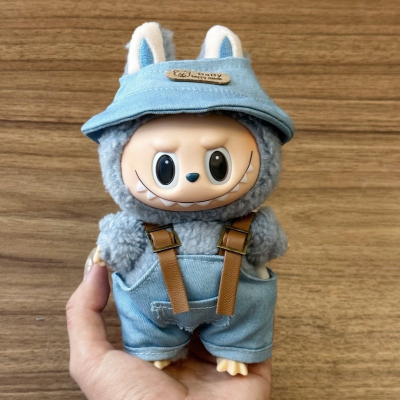 仅衣服适用labubu坐坐派对娃衣一二三代拉布布衣服套装配件饰周边|undefined