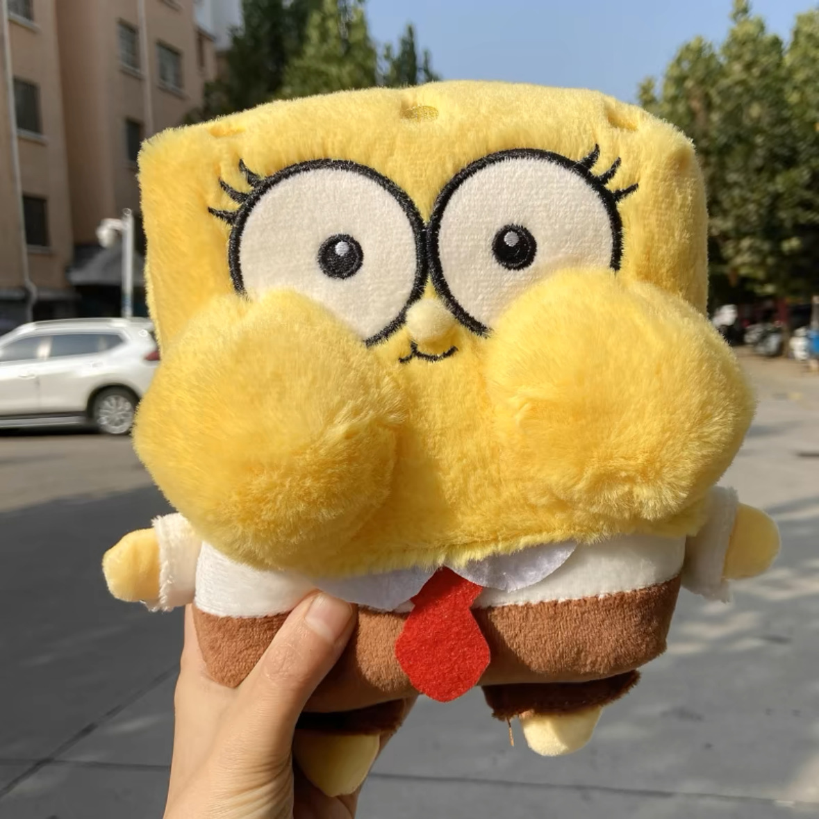 Muñeca peluche 8" máquina garras, regalo lanzamiento boda