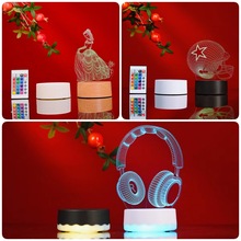 �S��ֱ�N3DСҹ���|���b������ľ�^����USB�ӿ�16ɫ׃ɫ�l�����