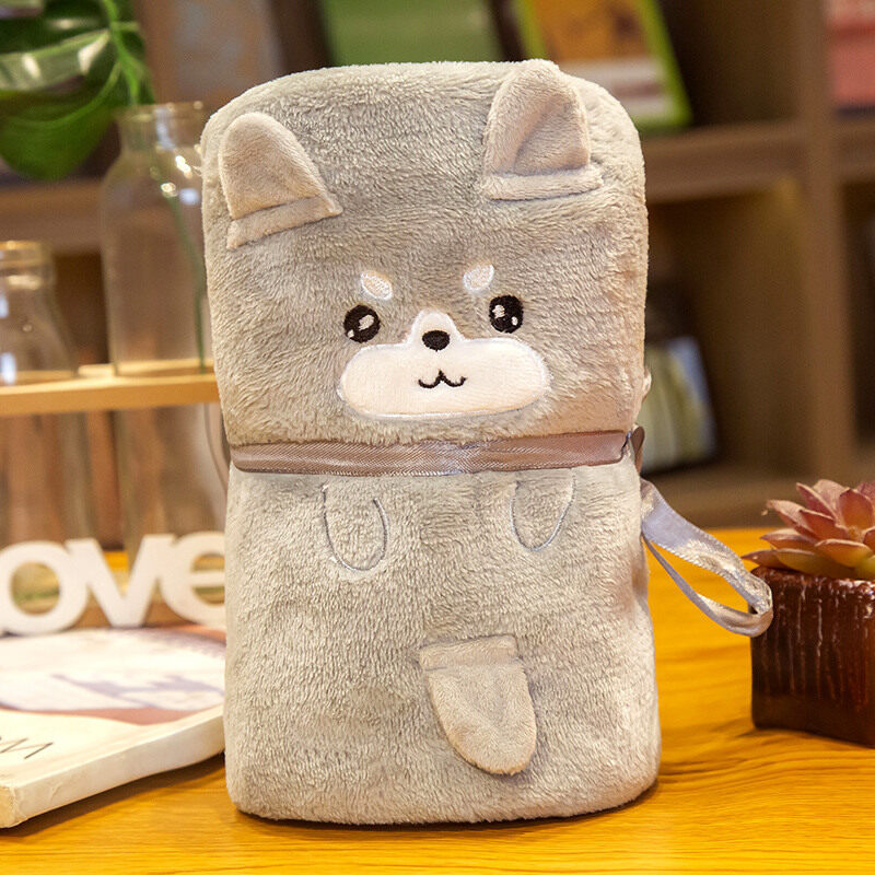 Centro comercial 10 yuanes actividad regalo de dibujos animados manta Oficina dormir manta Four Seasons manta universal fábrica manta al por mayor