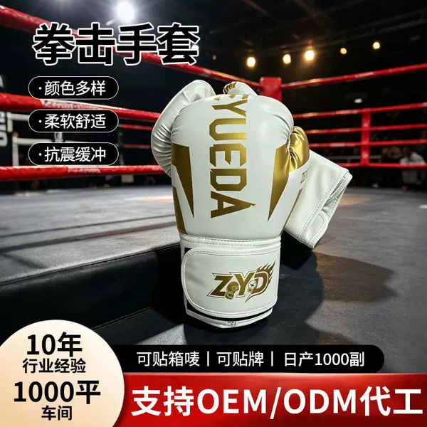 Boxing gloves, Taekwondo sparring gloves, one-piece molded inner lining boxing gloves, new cross-border adult boxing gloves
