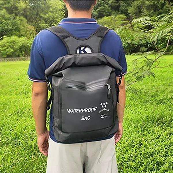 Outdoor Waterproof Bag Swimming Tracing Creek Drifting Snorkeling Beach Bag Mountaineering Backpack Convenient PVC Waterproof Backpack