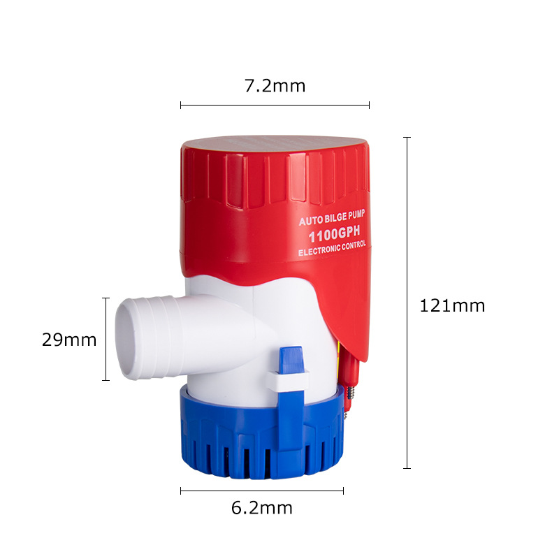 DC 12V24V 자동 빌지 펌프 잠수정 펌프 지하수 배수 펌프 낚시 보트