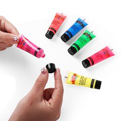 フェイスペイント 10 ミリリットルクロスボーダー UV ハロウィンフェイスペイントフェイスペイントクリーム発光フェイスペイント発光ボディペイント