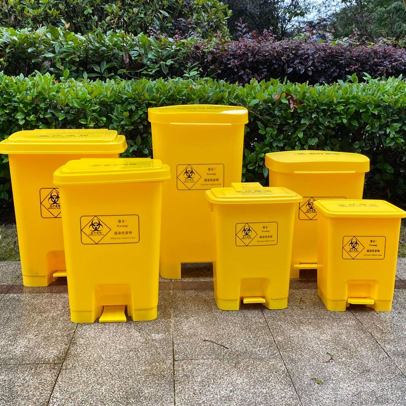 Wholesale Custom Medical Waste Trash Cans for Hospitals and Clinics, Large Size 240L, 120L, 60L with Lids Wholesale Custom Medical Waste Trash Cans for Hospitals and Clinics, Large Size 240L, 120L, 60L with Lids