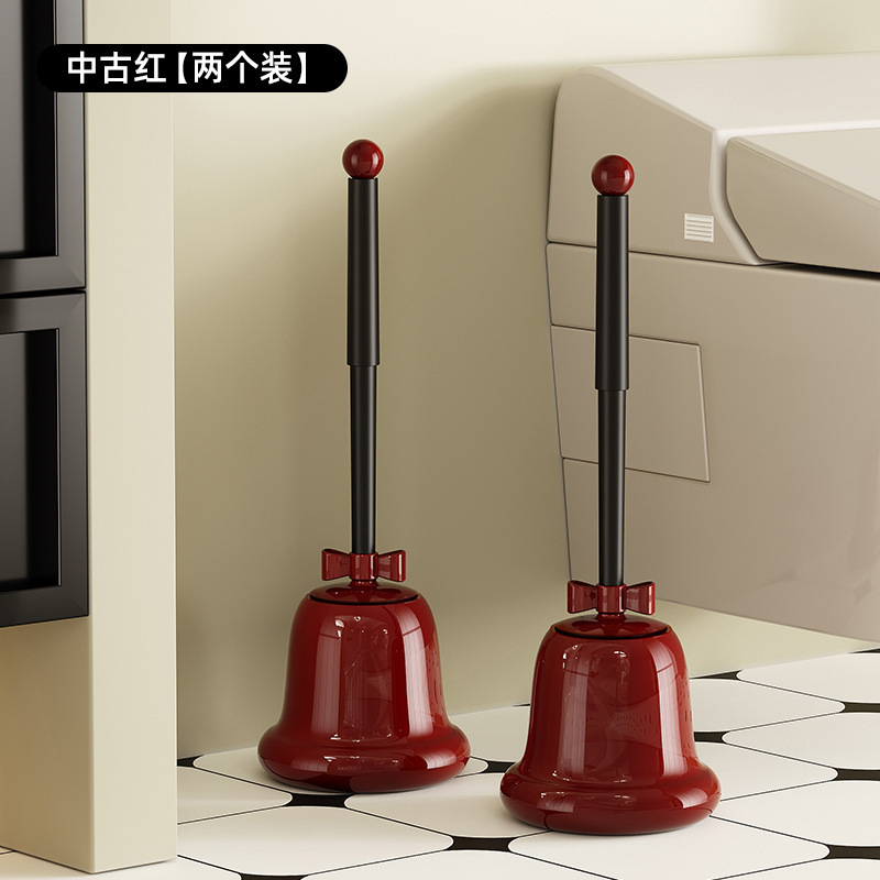 马桶刷家用无死角2025新款高级感套装洗厕所蹲坑清洁神器专用刷子|undefined