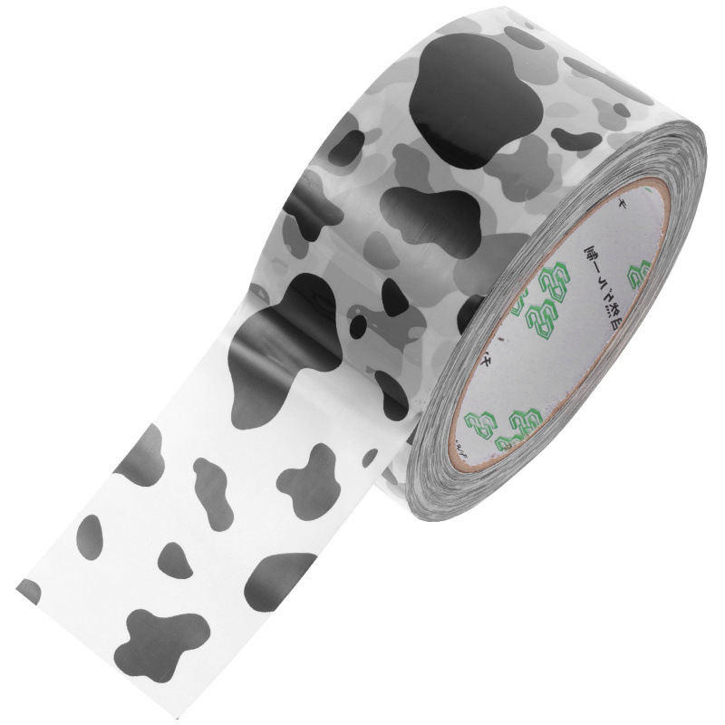 White Milk Pattern Adhesive Tape for Packing Boxes Tapes
