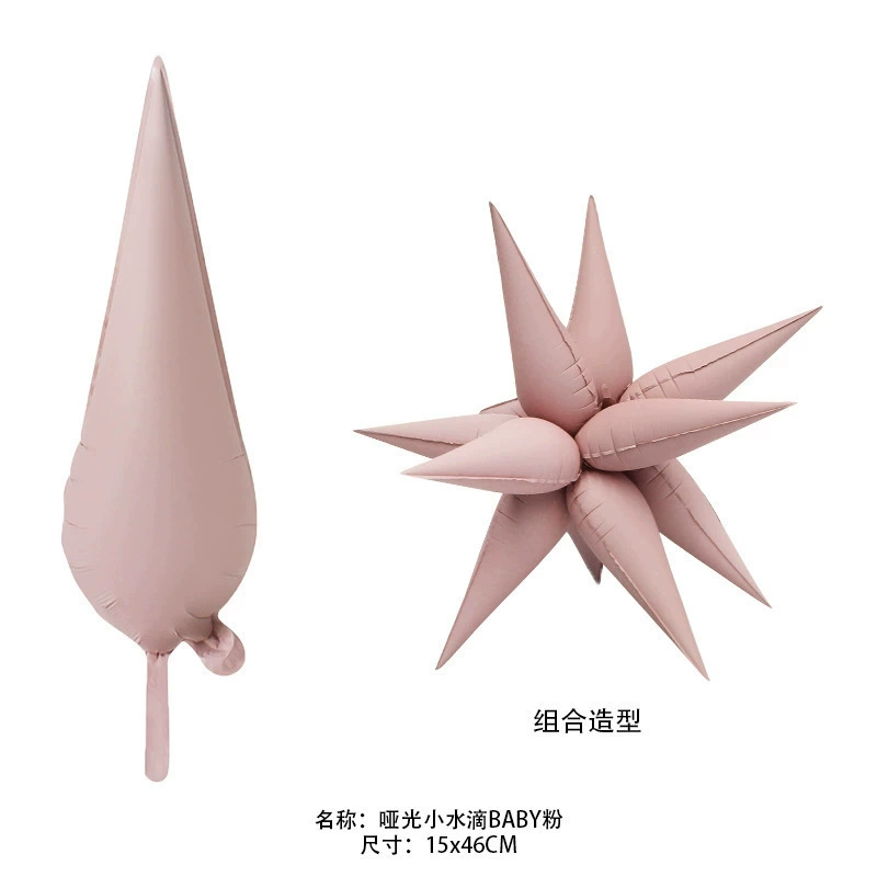 Big balloon drop-shaped, evening dress