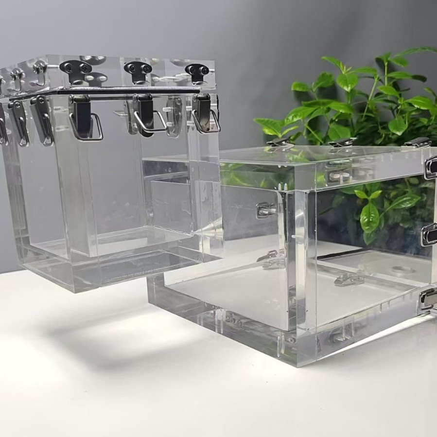 亚克力盒子实验仪器装置 有机玻璃透明盒子罩子箱体