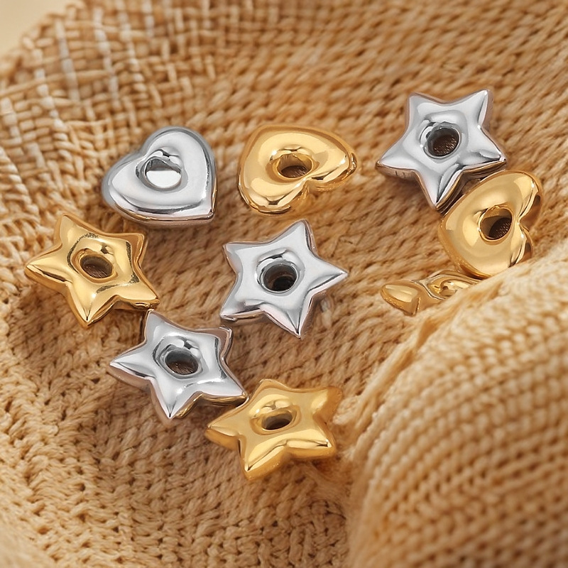 5g Weight 0.03µm Gold Plating Thickness PVD Coated Gold Plating Process Spacer Bars Jewelry Making Type 18K Real Gold Plated Plating Material 5 PCS/Package Quantity Stainless Steel Material Triangle, Moon, Flower Pattern Casual, Cute, Simple Style Style Plating Craft 5 PCS/Package Stainless Steel Triangle Moon Flower Spacer Bars DIY Ornament Accessories 无