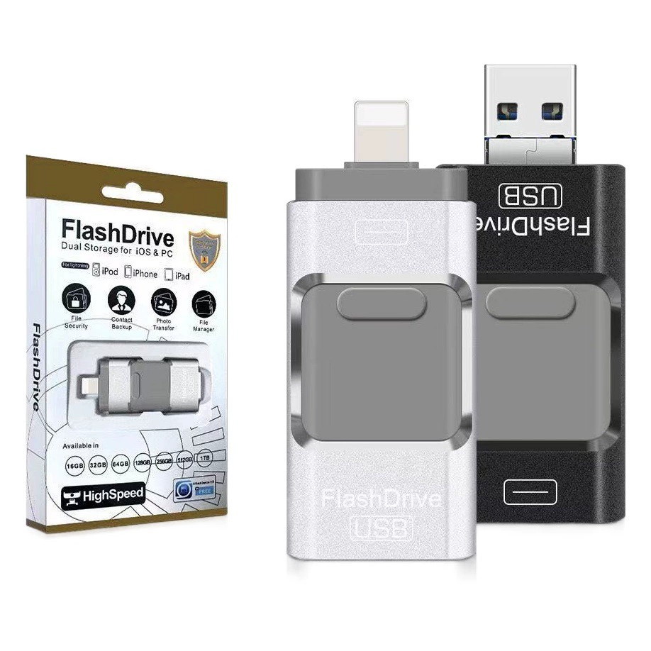 Мобильный телефон с интерфейсом типа компьютера Apple Android U-диск для двухтактного U-диска 32G-64G-128G 1 ТБ 2 ТБ