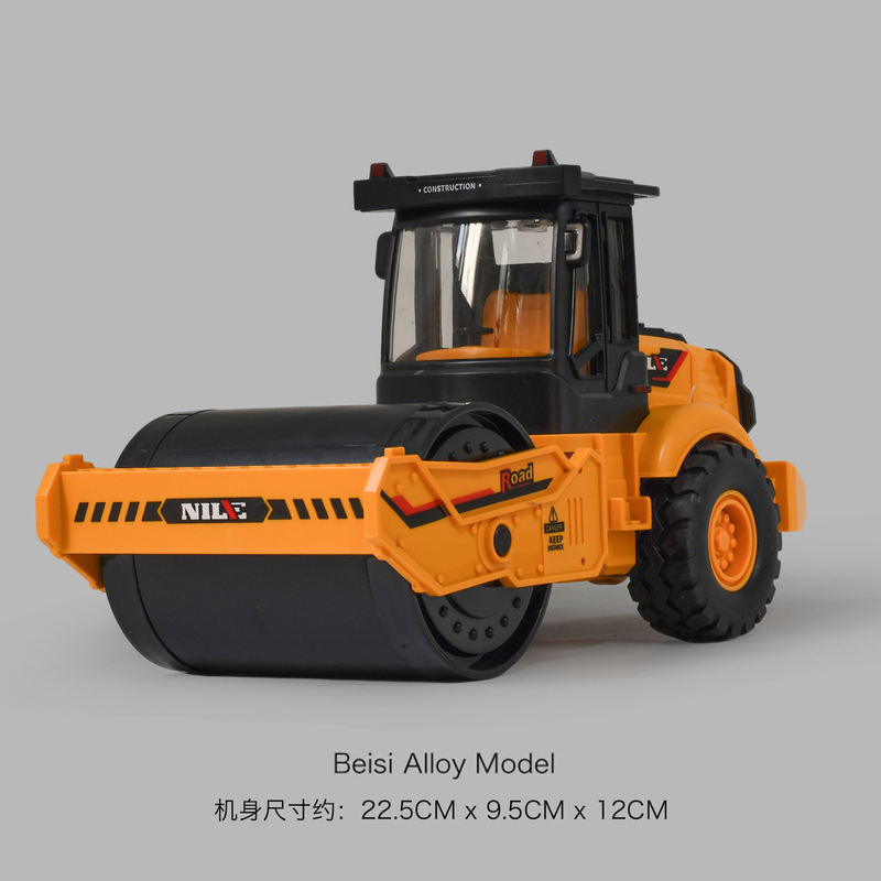 Oversized road roller toy car engineering car suit children's road roller roller roller boy forklift bulldozer 3