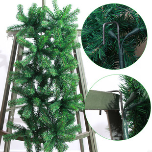 Two-way hanging branch large frame tree special environmental protection flame retardant simulation branch 88cm green encryption in stock wholesale