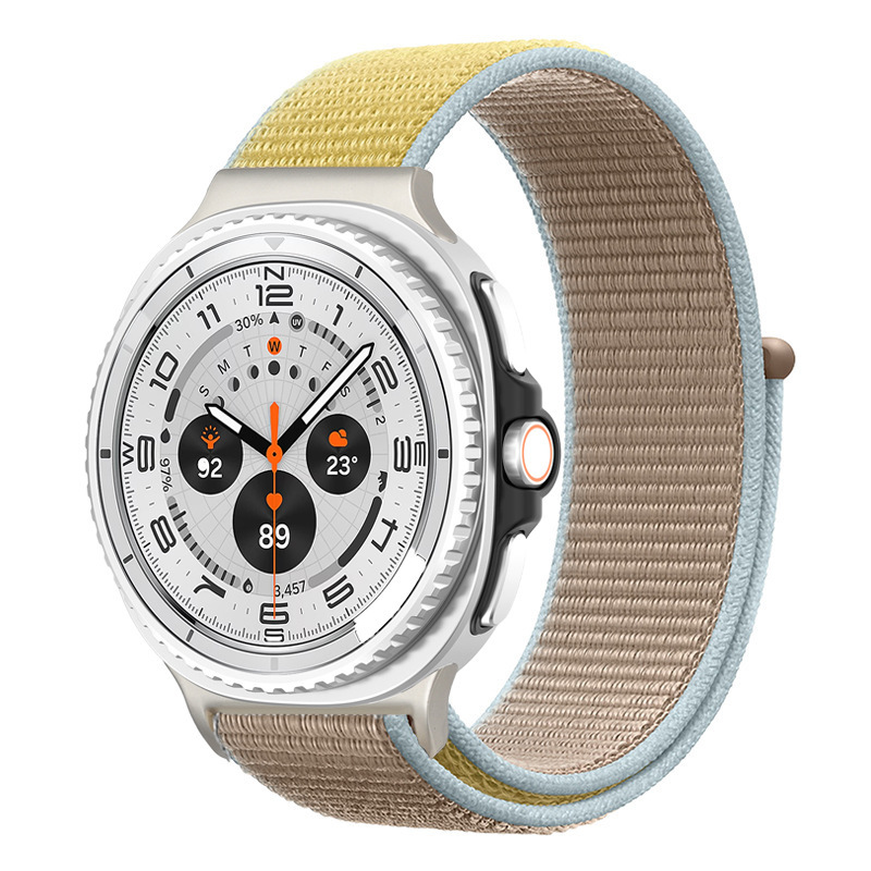 适用三星watch8手表带Galaxy watch8Classic魔术贴回环式尼龙表带|undefined