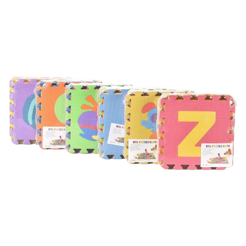 Tapete de Gateo Encastrable de EVA, 10 Piezas, Antideslizante e Impermeable