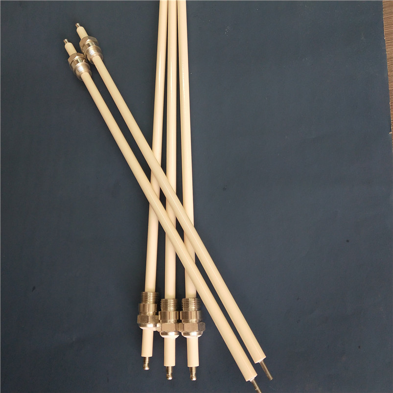 99氧化铝陶瓷点火针 整体溶胶固定不脱落点火电极 可选规格