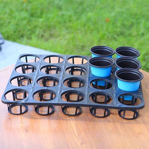 Phalaenopsis bracket seedling pot chassis bracket two-color pot…