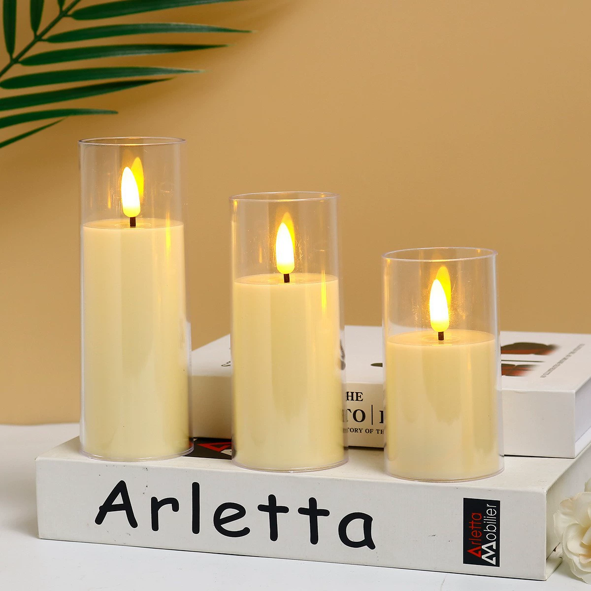 Трансграничное моделирование электронная свеча атмосфера светодиодные декоративные светильники романтическая свадьба ins Романтика ночник