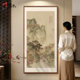 现代轻奢数显电子钟客厅装饰画挂钟卧室餐厅壁灯画