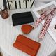2025 New Mobile Phone Bag Multi-functional Large Capacity Bag Simple Japanese Litchi Pattern Women's Shoulder Crossbody Bag