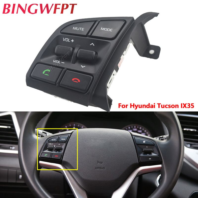 96710D35004X is suitable for Hyundai Tucson multi-function steering wheel button Tucson volume Bluetooth phone