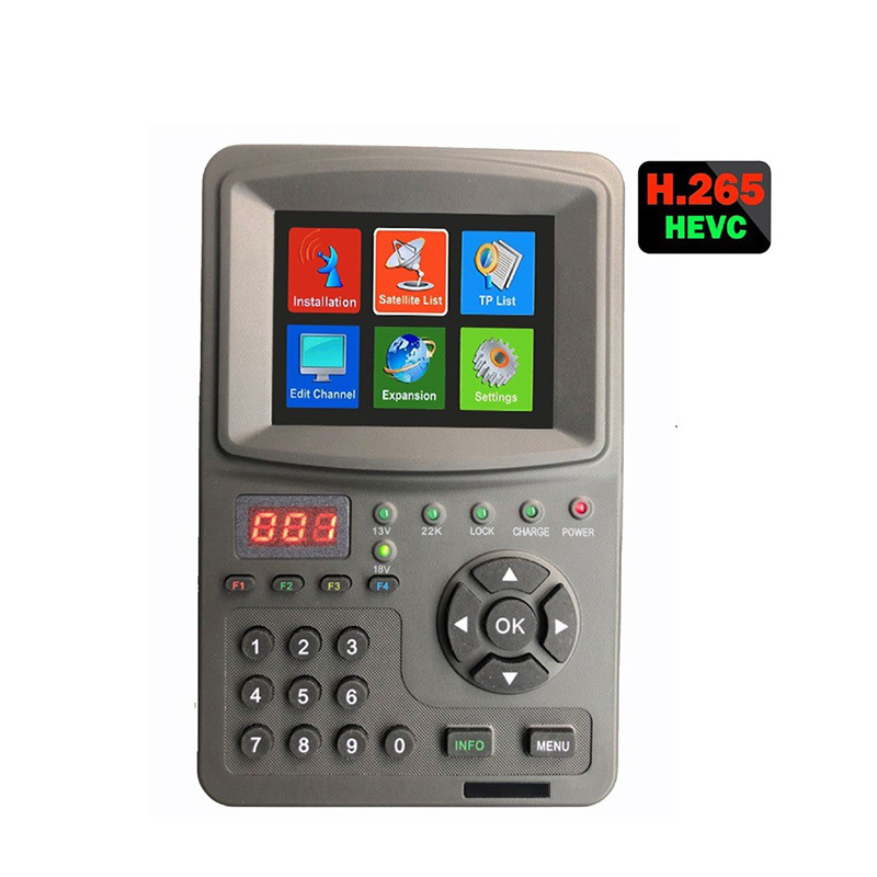 3.5" LED Handheld  HD Satellite Finder & Monitor （S2+AV）