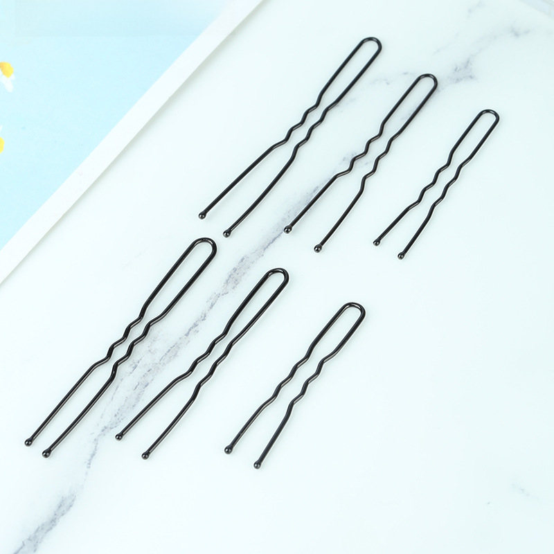 U-clip hairpin factory wholesale bridal hair accessories headdress jewelry studio dance hair clip hairpin U-clip_voghion.com