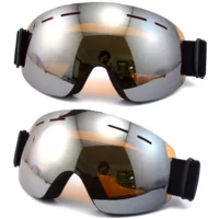 Лыжные очки однослойные линзы перфорированные лыжные очки UV400 УФ-очки для защиты от снега