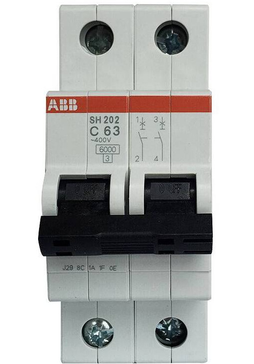 ABB S200微型断路器S201-C25微型开关 S204-D8