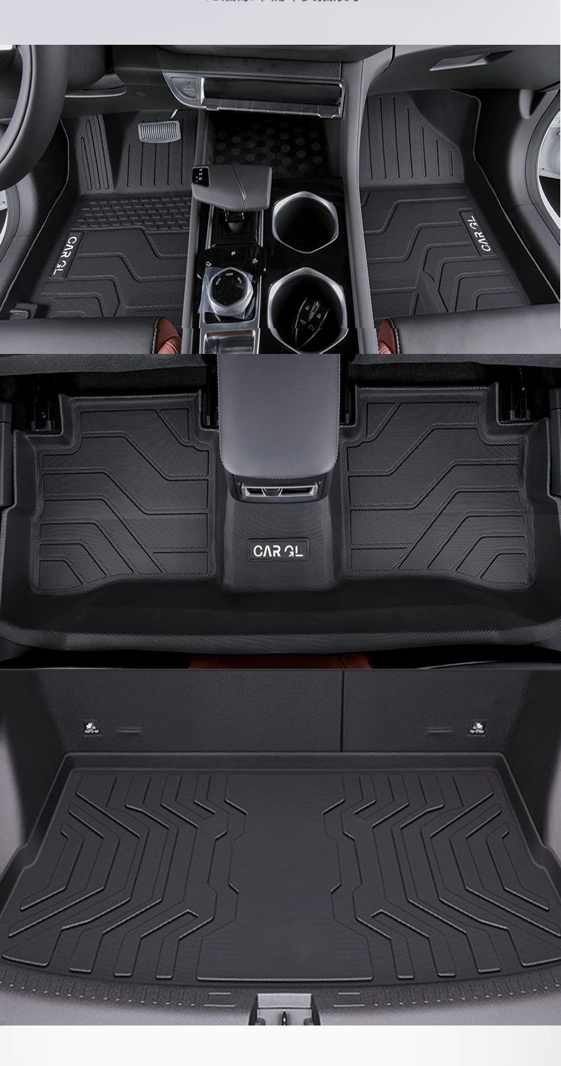 Suitable for Volkswagen Touron Pro Floor Mats Surrounding Tpe Car Floor Mats 25 Volkswagen Main Driver Seven-Seat Floor Mats Upper Layer