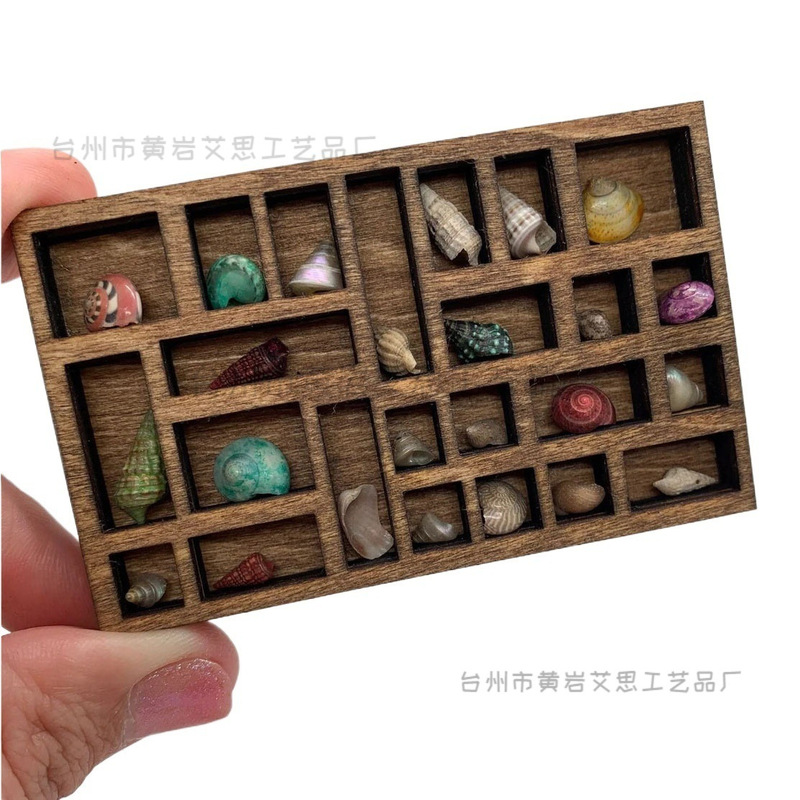 クロスボーダーminiureトリンケットShelf木製ミニアクセサリー棚ミニ骨董棚秘蔵棚|undefined