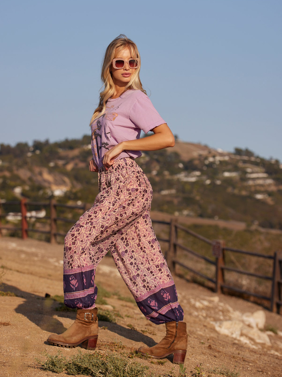 Fashion Streetwear Printing Polyester Printing Casual Pants Harem Pants